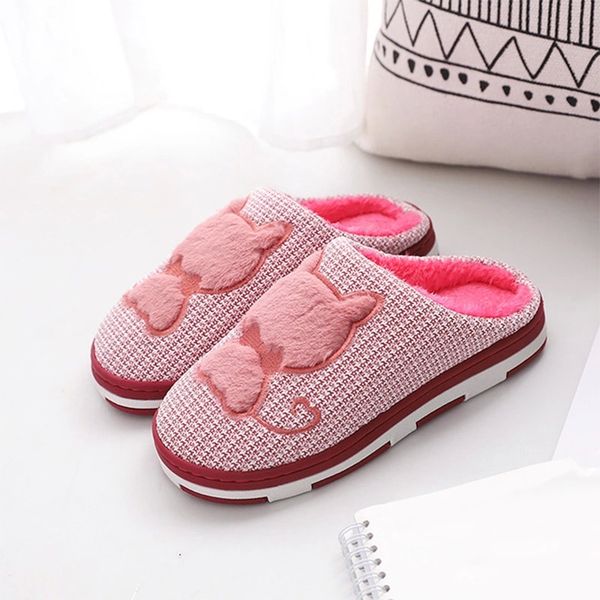 

women slippers female home shoes platform casual ladies cute cartoon couple flats indoor comfort woman new comfortable slipper #yq5c, Black