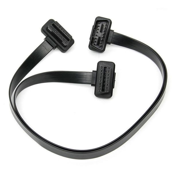 

16pin obd obd2 cable female extension opening cable car diagnostic interface connector obd ii female converter obd2 male1