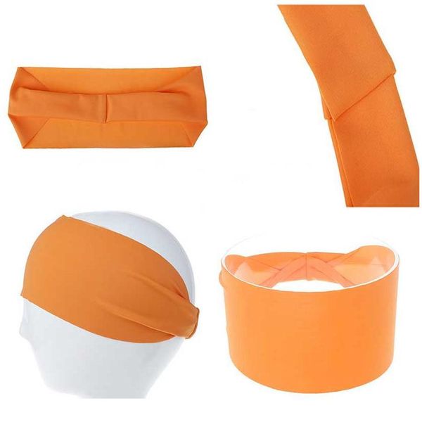 

fluorescent color headbands sports headband outdoor fitness running yoga elastic hair band sweat solid colro hairbands qylrqt