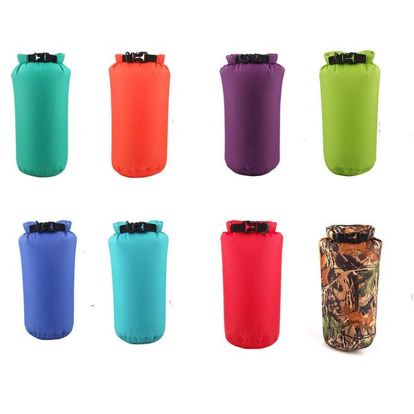 

pvc outdoor waterproof dry sack storage bag rafting sports kayaking canoeing swimming bag travel kits 8l
