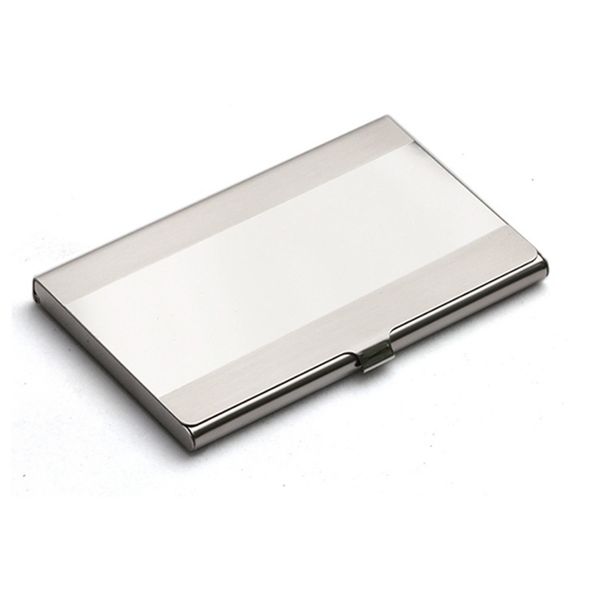 

women men business card holder creative metal holder stainless steel box men credit business card case wallet box vtky2368