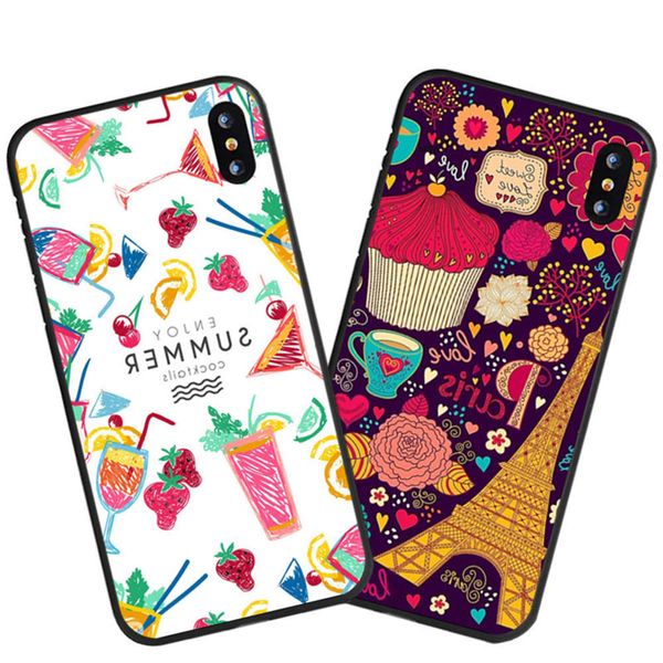 

3e3samanuacturuer оптом роскошный рисунок tpu cover mobile phone shell для iphone x casexzvip2