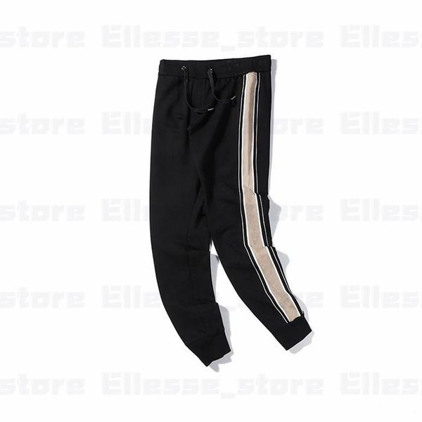 

21ss mens womens designers pants branded sports pants side stripe 2021 sweatpants joggers casual streetwears trousers, Black