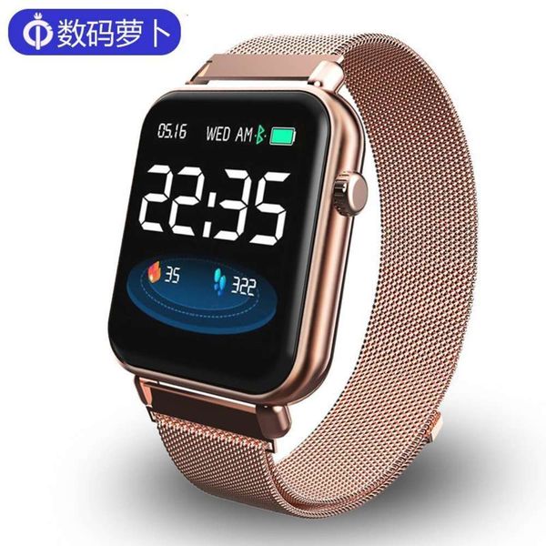 

y6pro color screen intelligent bracelet exercise heart rate blood prsure sleep monitoring 1.3 waterproof ped