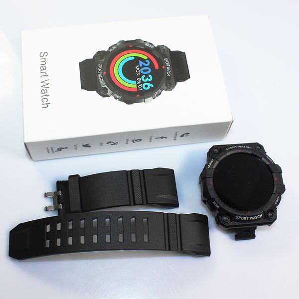 Горячие продажи FD68 Smart Sport Watch Watch Smart Bractele Monitor Monitor Сердцетеры кровь Давление Кислород Sport Tracker IP68 Водонепроницаемый IOS Android