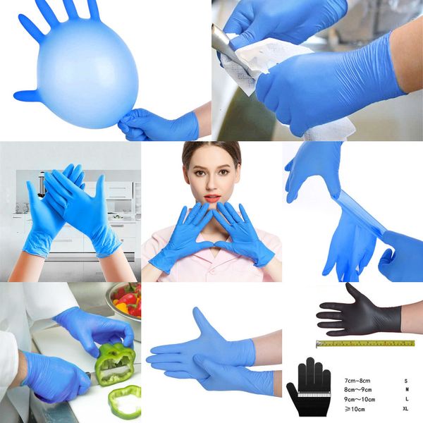 

household latex food universal 100pcs/lot garden gloves disposable home cleaning rubber dropshipoutletpbnm