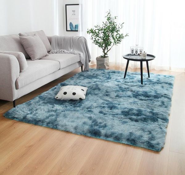 

противоскользящие коврики для пола серого коврового галстука окрашивания плюшевых мягких ковров спальня водопоглощения ковер ковер для гости