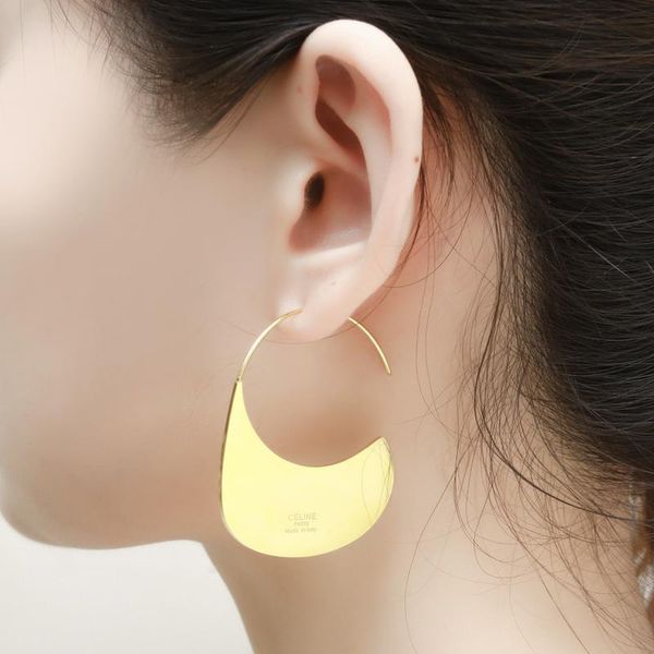 

boako 2020 new classic irregular geometric stud earrings for women's fashion temperament mirror earrings jewelry ladies earring, Golden;silver