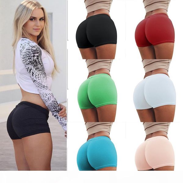 

qualitywomen safety pants tight shorts peach push up hip under shorts cotton elastic compress short pants summer quick dry shorts