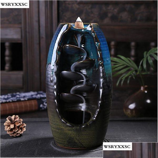

vase pour incense burner, smoke flow long, inverted incense incense, qylxrz bdesybag
