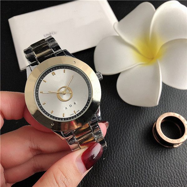 

fashion men's quartz watch alloy steel with needle colorful scale watch men's factory direct sales, Slivery;black