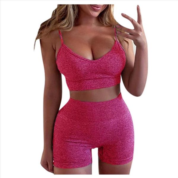 

2 piece women sports set workout clothes women outfits leggings sports seamless sports set fitness suits for 38, Gray