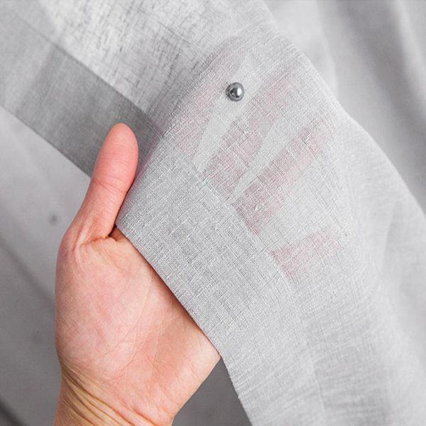 

curtain & drapes american luxury pearl for living room grey tulle window bedroom voile sheer fabric drape blinds x343 #40
