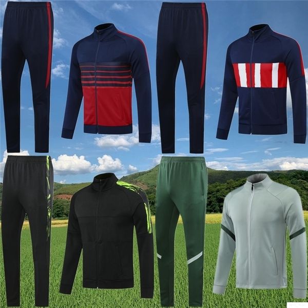 

new joão félix jan oblak tracksuit training suit soccer tracksuits 2020 2021 giménez ftorres koke saul football survetement jogging, Black