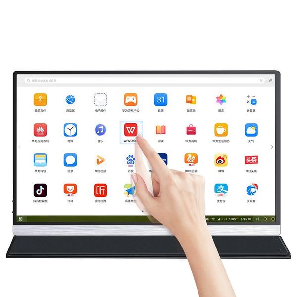 

led ips wireless small 4k trio usb led monitor monitor 15.6 inch portable touch