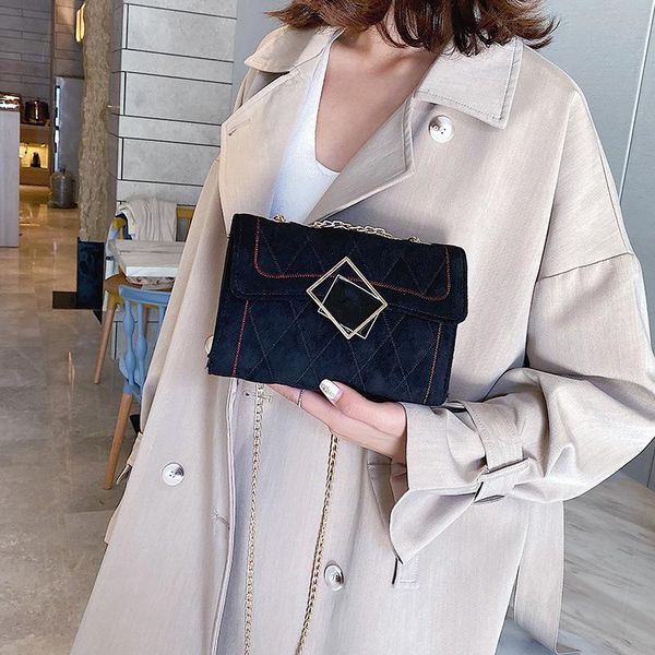 

scrub pu leather women's messenger bag handbags 2021 new luxury crossbody bags for women designers female shoulder bag
