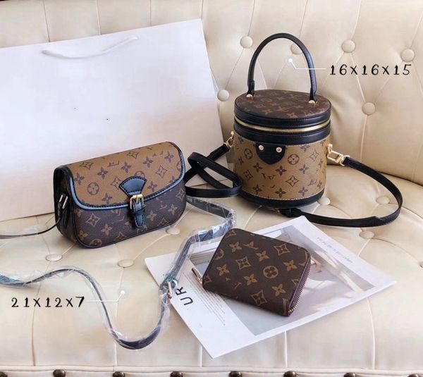 

2020 handbags purses women crossbody bag shoulder bags backpack messenger bag wallet totes clutch bags -l4277, Black