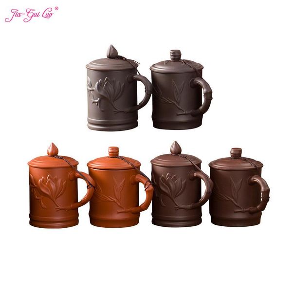 

jia gui luo 420ml керамика фиолетовая глиняная кружка pu'er чай чай чашка офис подарок путешествия домашний кухонный бар поставляет i004 wmt