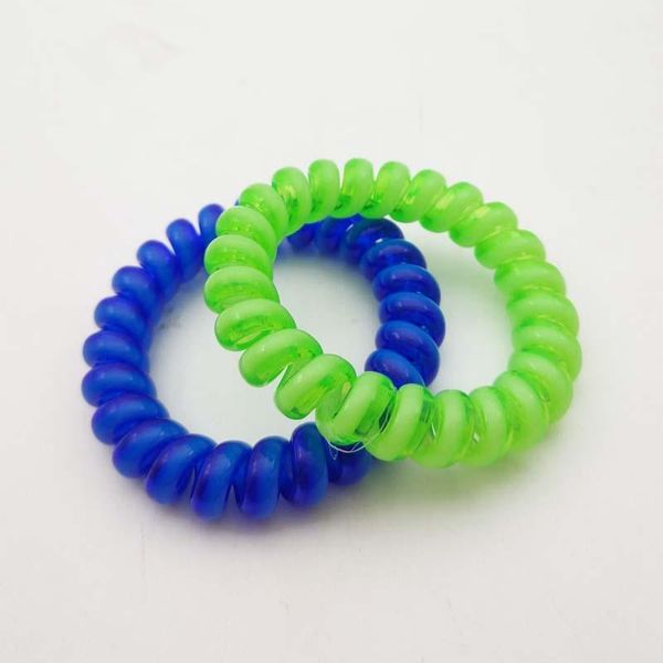 

размер 5см случайные цвета конфеты резиновые телефонные линии эластичные волосы полосы для волос девушки веревки аксессуары для женщин jlled, Silver