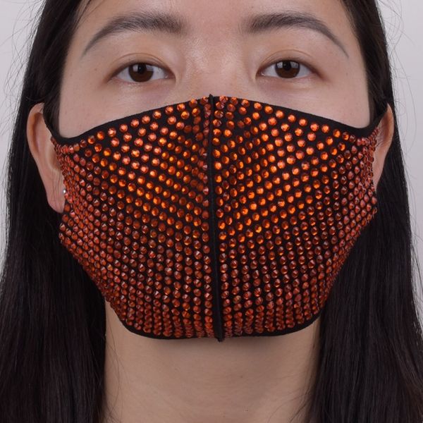

the new fashion party customized creative can be washed with colored diamond masks