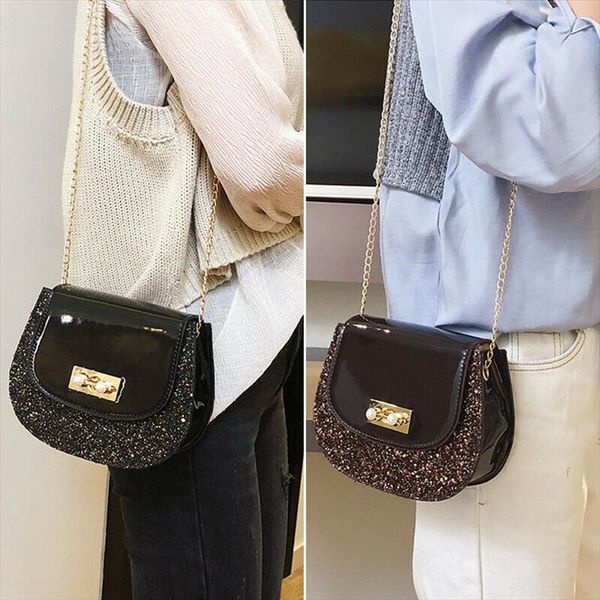 

2020 summer brand bags women leather handbags small women messenger bag black shoulder bag party lock purse