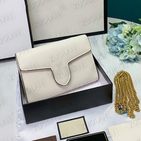 

new designer womens classic letter shoulder bag luxury genuine leather handbags with card and box 20x13x6cm 401232 purse wallet women bags