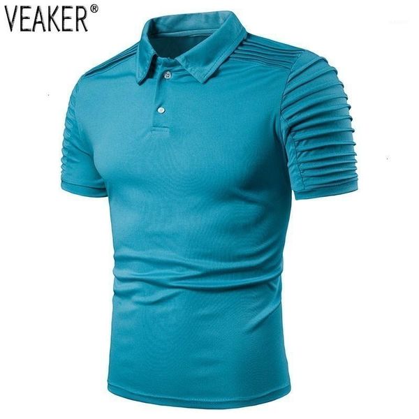

2019 new men slim fit shaped shirts summer casual short mouwen man effen color white black shirt  -3xl1