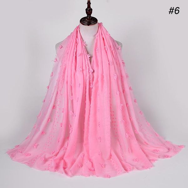 

1 шт pam pom хлопок hijab шарф простой мягкий шар шали мусульманские шарфы платок сплошные цветные обертки турбаны кисточки ручной работы ша, Blue;gray