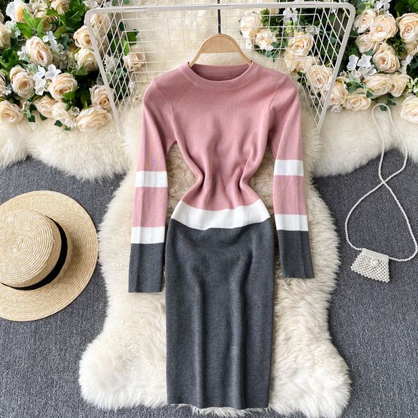 

2021 new female singiny elastic mesh pencils long neck thin sheath winter dressed in nightgown xb4b, Black;gray