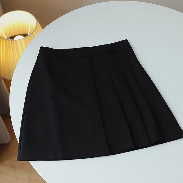 

2020 denim skirt skater clothes women skirt korean fashion clothing q1209, Black