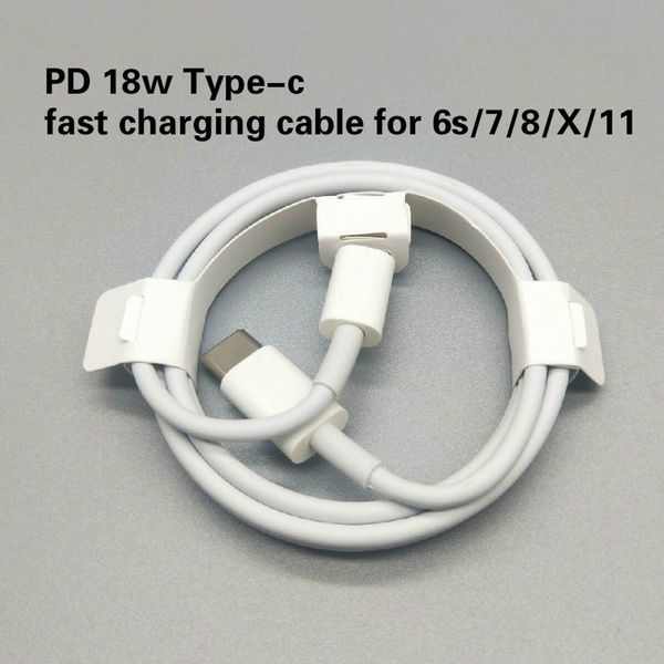 

pd 18w type c fast charging cable 1m 3ft e75 usb data charger cords for 6s 7 8 x 11