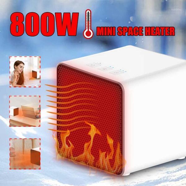 

smart electric heaters 800w timing control fan deskmini home office handy fast power save heater portable warmer for winter1
