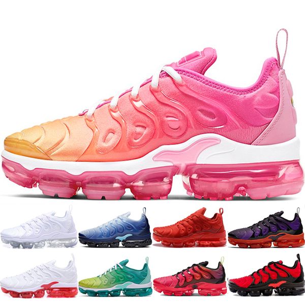 

plus tn running shoes of mens womens psychic pink usa tropical sunset sunset reverse sunset red shark tooth sports runner shoes
