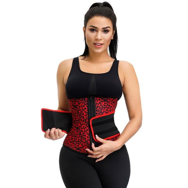 

outdoor fitness equipment neoprene leopard belt big size waist trainer 40fp28