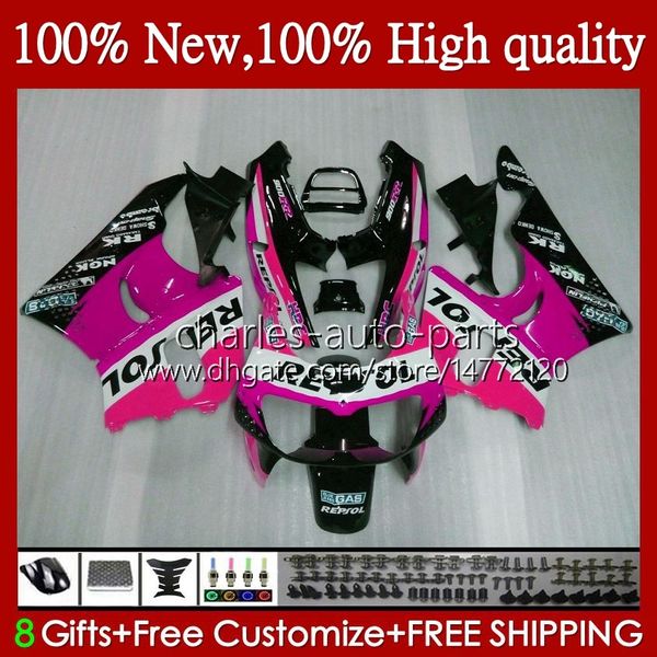 Karosserie für HONDA CBR900 CBR893 Pink Repsol CBR 900 893 RR 94 95 1996 1997 95HC.115 CBR 893RR 900RR CBR900RR CBR893RR 1994 1995 96 97 Verkleidung