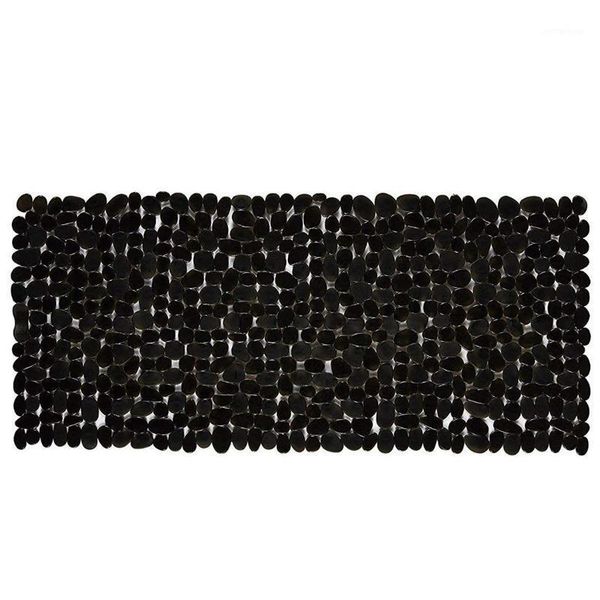 

bath mats promotion anti-slip black bathroom shower mat with suction cup 70x36cm1