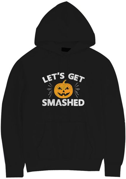 

wt20054 halloween pumpkin let's get smashed, Black