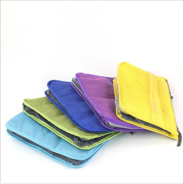 

cosmetic bags handbag insert portable makeup organizer bag in bags double zipper storage bags multifunctional travel pockets totes xtl152