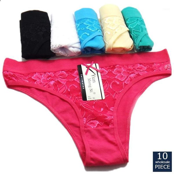 

alyowangyina 1-10 pcs/lot wholesale women fashion cotton panties female underwear lady panties girl briefs #sddfffsf 864981, Black;pink