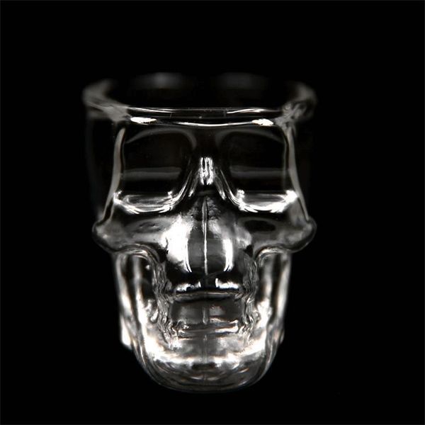 

mini skull wine glasses cup originality beer coffee mug transparent delicate high temperature resistance tumber new 3 2jh f2