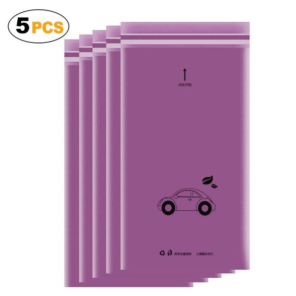 

5 штсдложимый самоклеящийся мешок для мусора экологический дом портативный отработанный контейнер для хранения контейнера для хранения автом