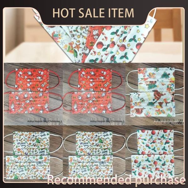 

mouth masks kinds xmas qbnwi masks deer snowman ship face print anti snowflake dust christmas christmas washablewith filter mpupc