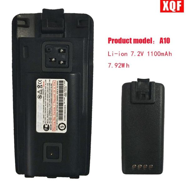 

walkie talkie xqf li-ion 7.2v 1100mah 7.92wh battery for motorola a10 radio