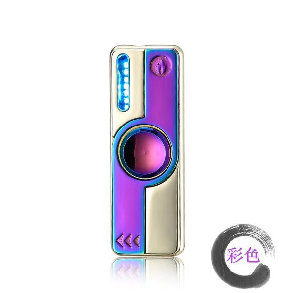 

новый светлый металл fidget hand spinner top spinners stress usb зарядки зарядки пальцев бенсип, аксессуары gyro cigarettorie мужчин подарок