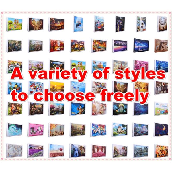 

1000 pieces puzzle kids jigsaw landscape cartoon educational toys for children animation pairing puzzles gift toys y200421