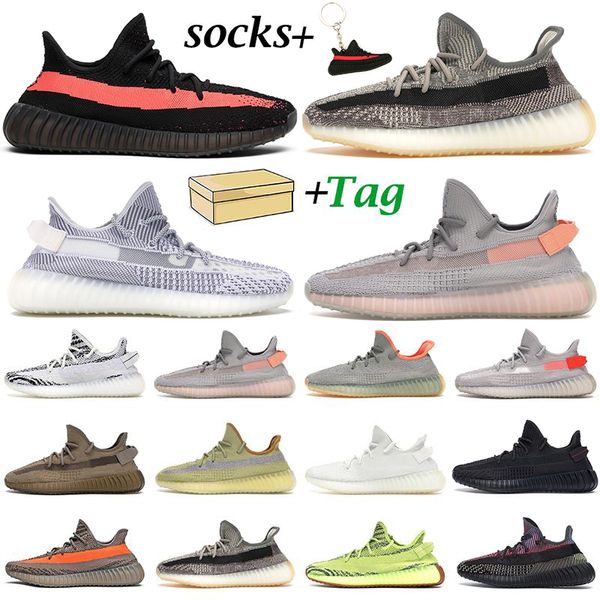 

kanye мужчины женщины беговые обувь тренеры натуральные исчезающие шилловые зебра черная красная пустыня мужчины статические светоотражающие