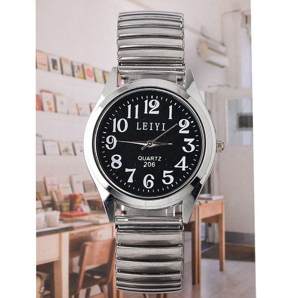 

couple watches men and women automatic mechanical watch fashion chic watch waterproof wrist watch gift for lovers, Slivery;brown