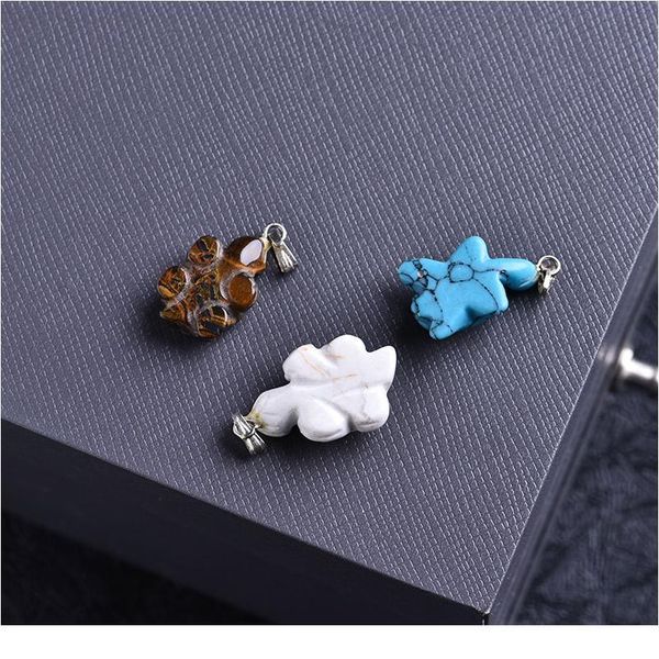 

1pc natural tiger crystal turtle pendant crystal rock friendship guardian gem male girlfriend decoration trend jewelry qylluu, Black