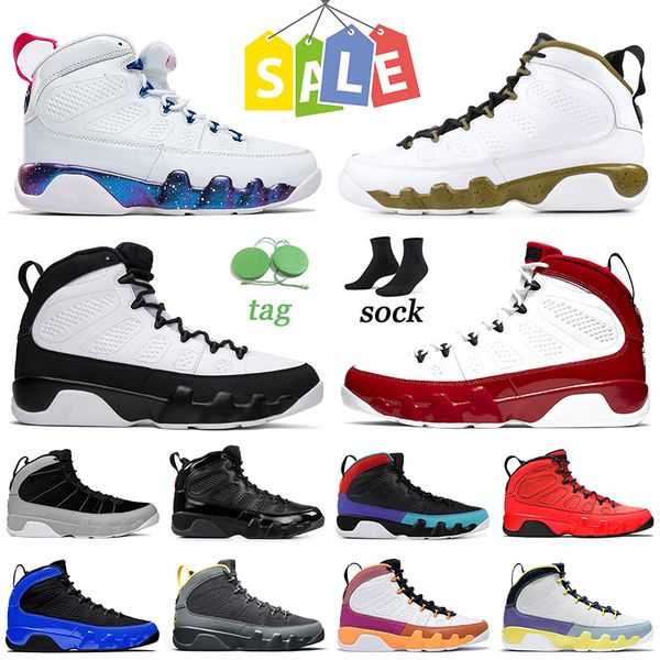 

mens basketball shoes jumpman 9 9s white statue space jam gym red particle grey bred oregon ducks motorboat jones racer blue sports sneakers