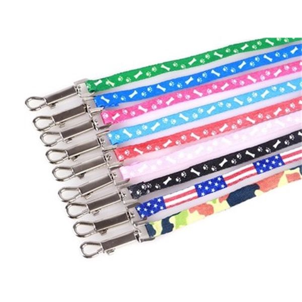 

printed leashes nylon adjustable dog harness puppy cat animals accessories pet necklace rope tie collar eea552